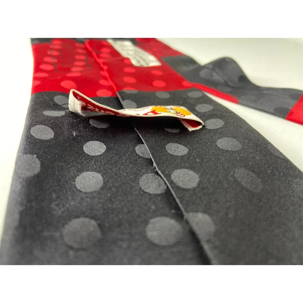 Vintage Dr Seuss‎ Silk Tie 1996 Red Black Thing Character Novelty Mens Necktie